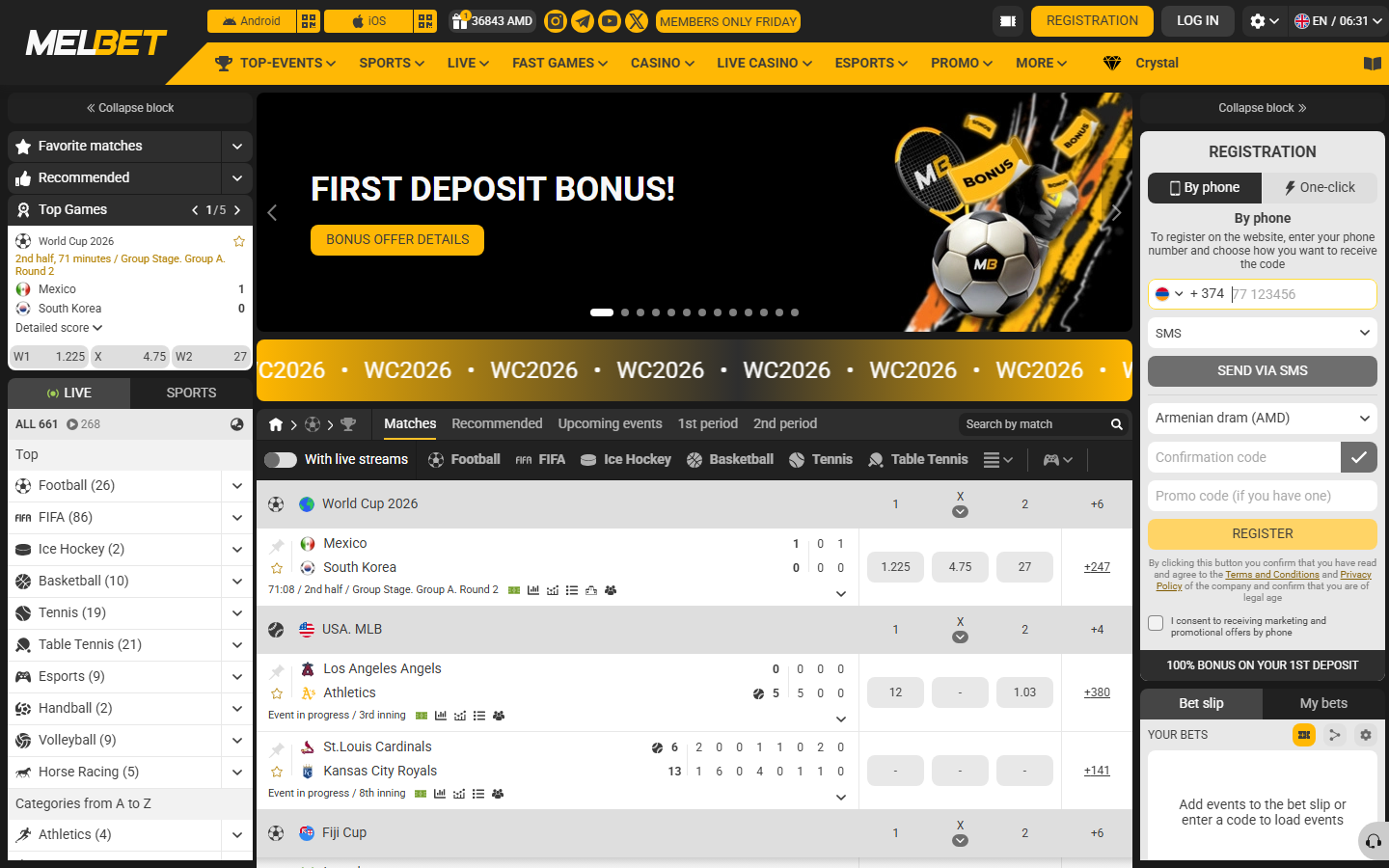 Melbet public page screenshot for Fortune Tiger checks